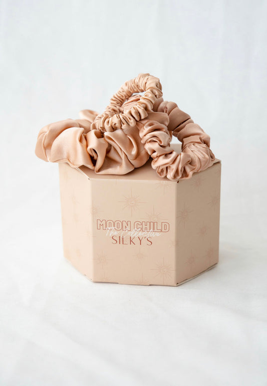Silky Scrunchie Trios