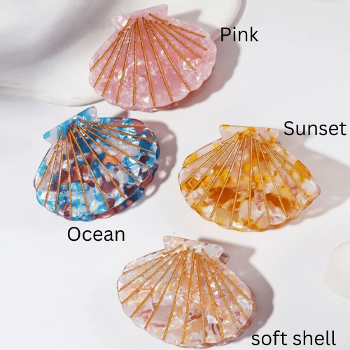 Shell lover claw clip