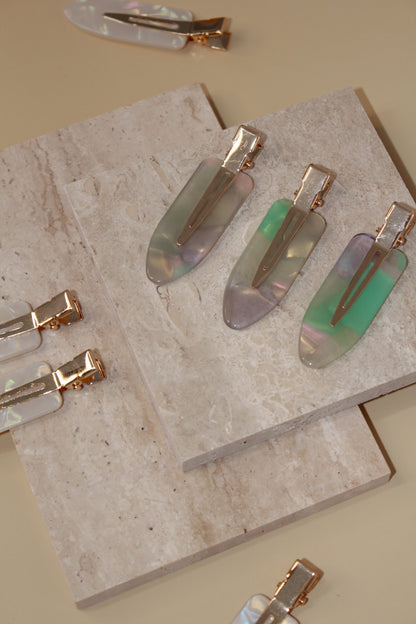 NO CREASE CLIPS PEARL