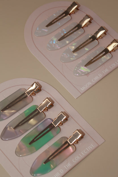 NO CREASE CLIPS PEARL