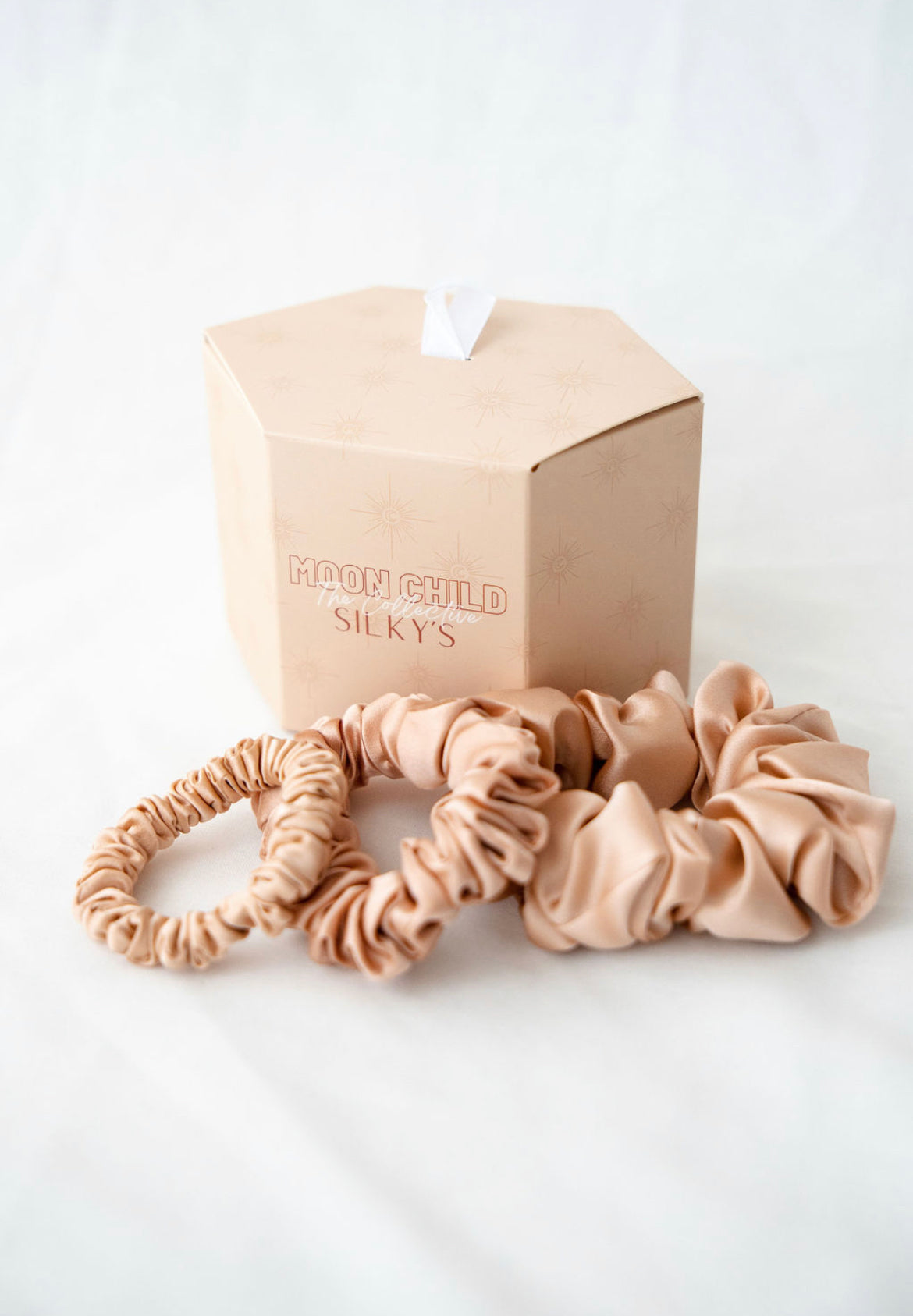 100% Mulberry Silk Scrunchie Trios