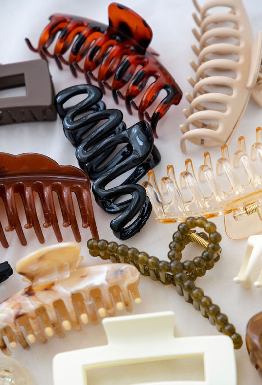 Hair claw clip bundle - 5pcs