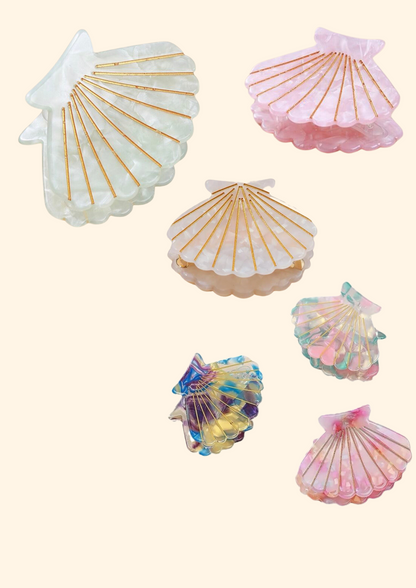 Shell lover claw clip