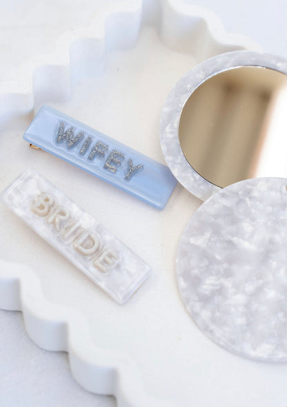 Bridal compact mirror