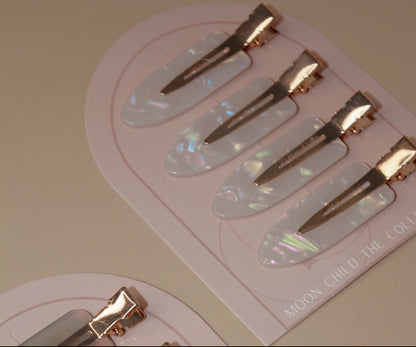 NO CREASE CLIPS PEARL